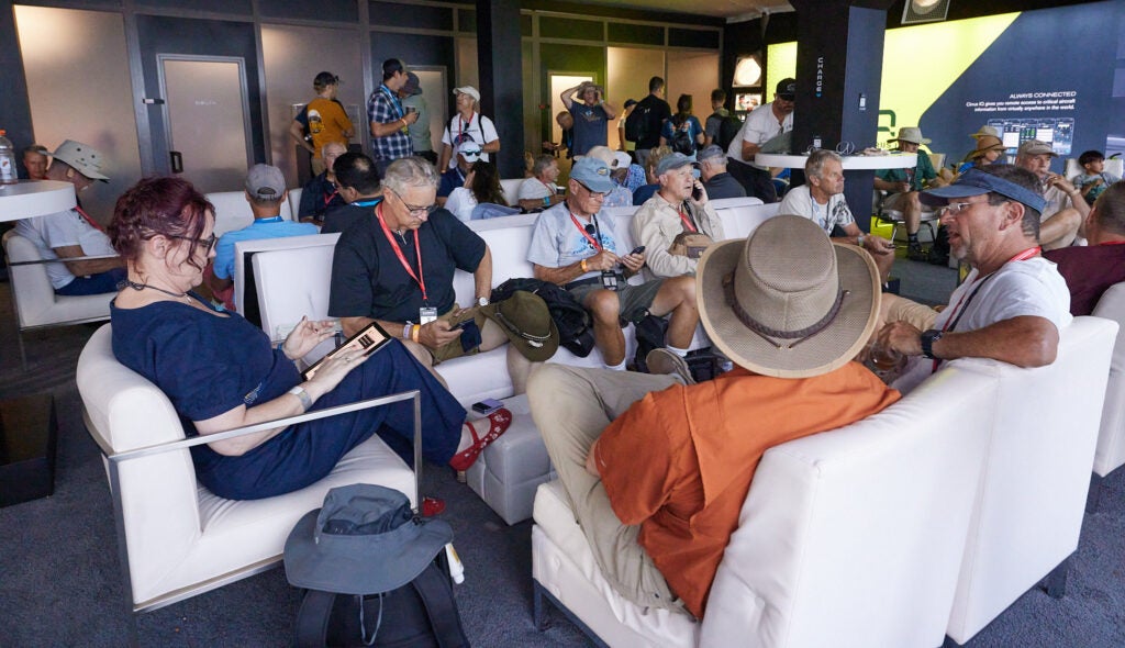 group of people in suite 