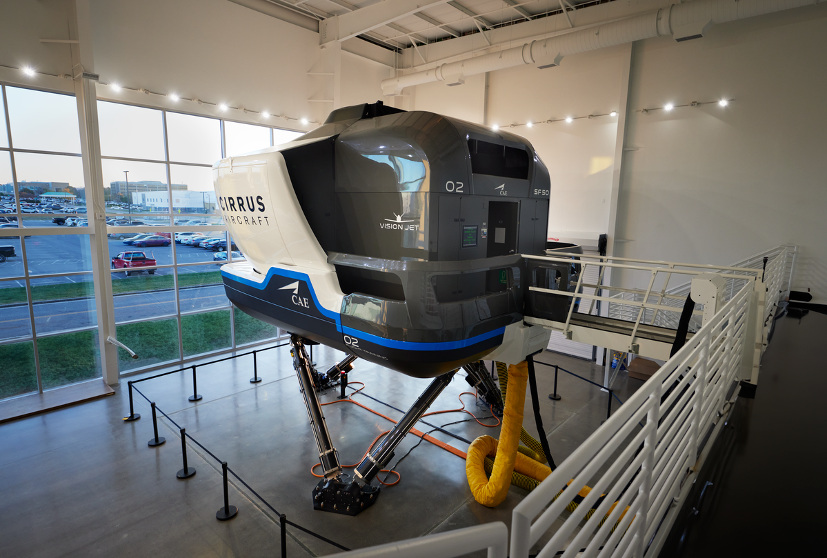 vision jet simulator