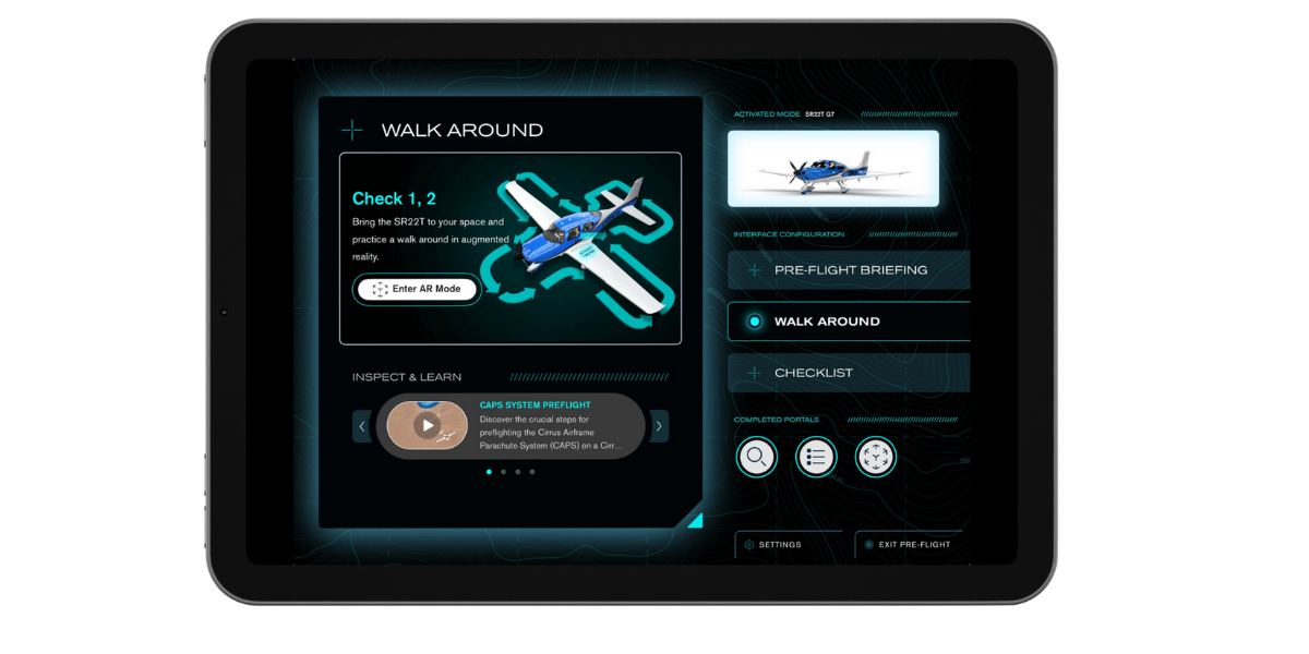 Cirrus Approach Flight Training App
