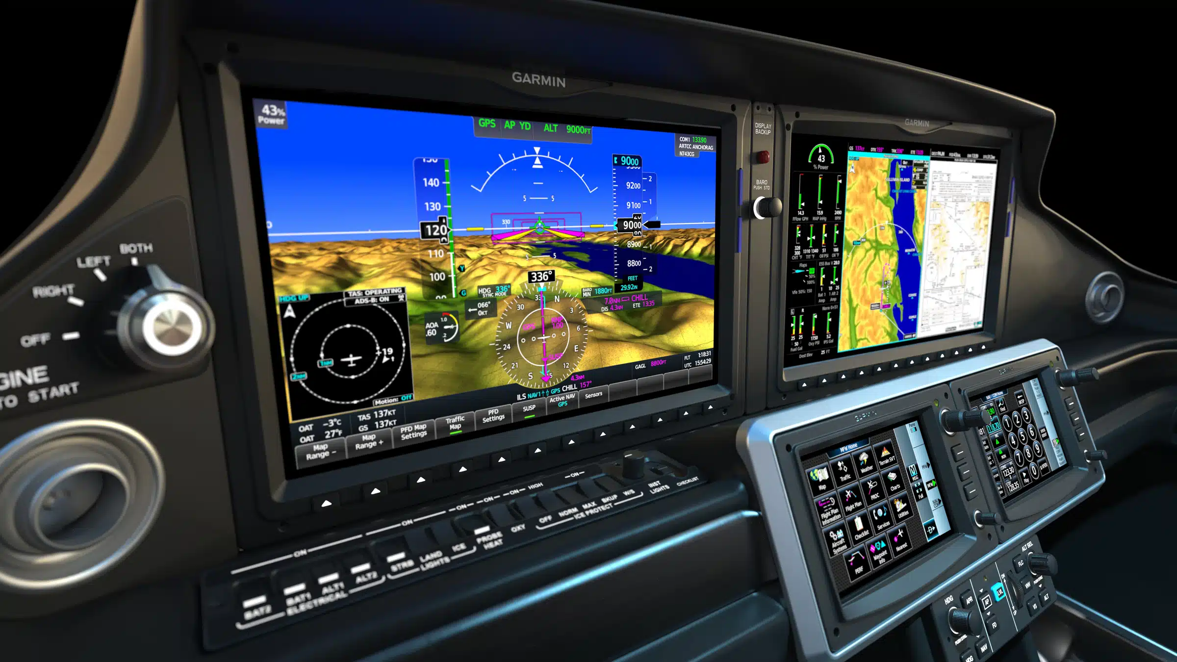 Cirrus widescreen displays